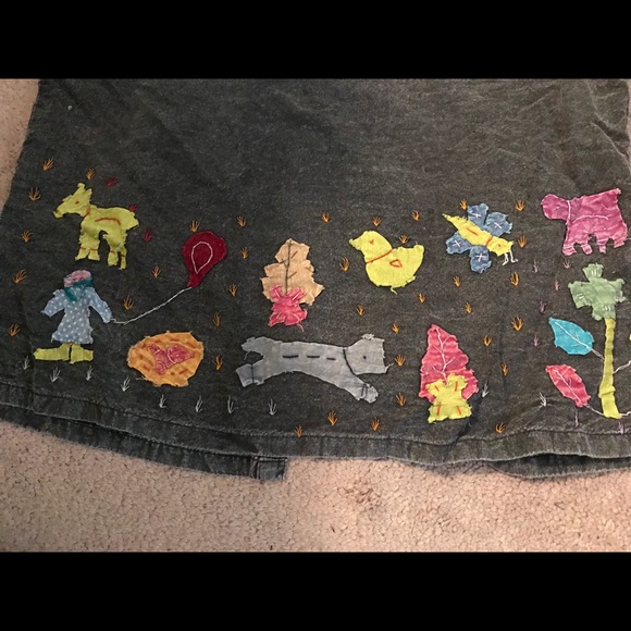 NWT. Sacred Threads Appliquéd Vest. 25802 CL/GY01 - Picture 6 of 8